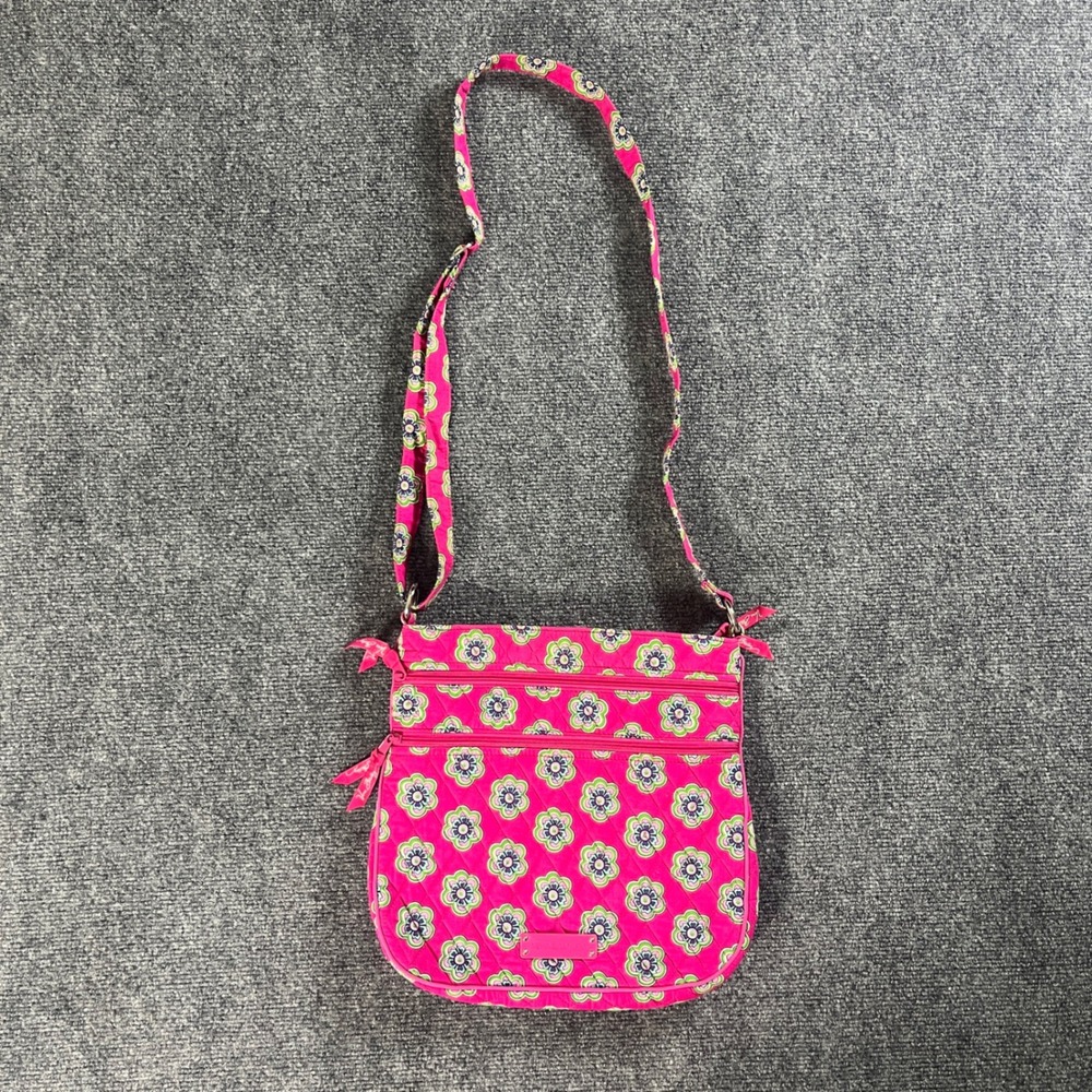 Vera Bradley Pink Floral Crossbody Bag
